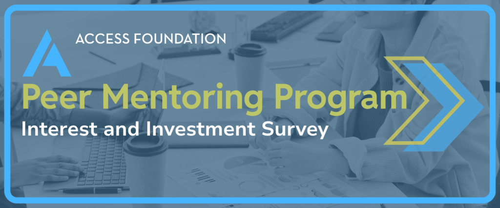Peer Mentoring Program interest and investment survey